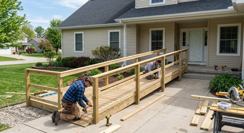 Residential Ramp Installation in Wilmington, NC