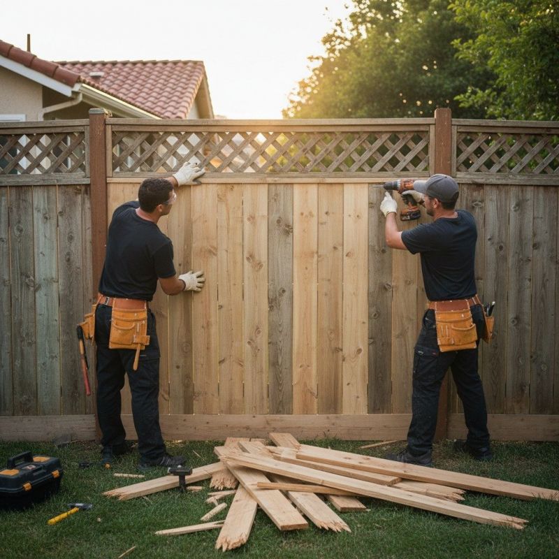 Local Split Rail Fencing pros at work