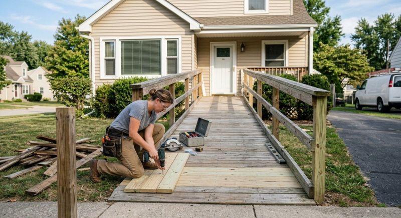 Ada Ramp Installation in Kansas City, KS