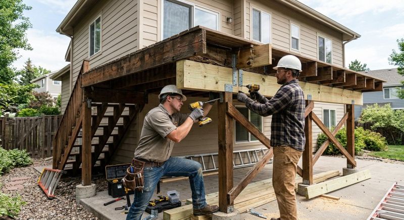 Deck Beam Repair in Redmond, WA