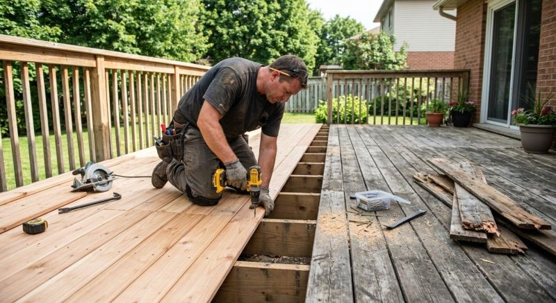Deck Floor Repair in Seattle, WA