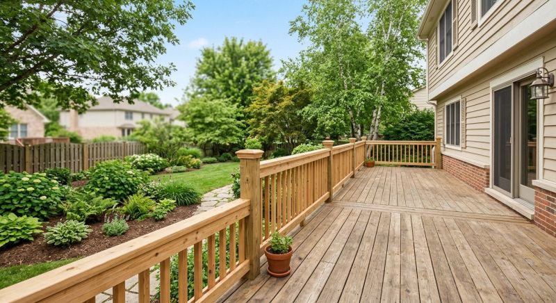 Deck Railing Replacement in Redmond, WA