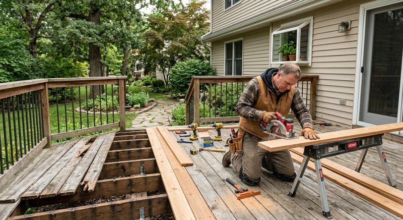 Deck Spindle Repair in Redmond, WA