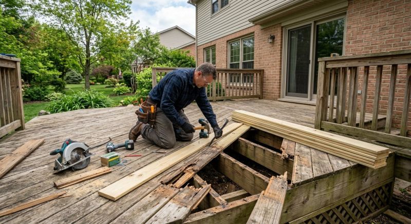 Deck Stairs Repair in Seattle, WA