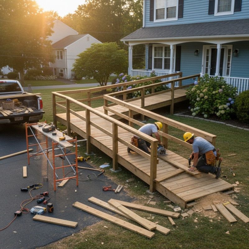 Disability Ramp Installation in Kansas City, KS