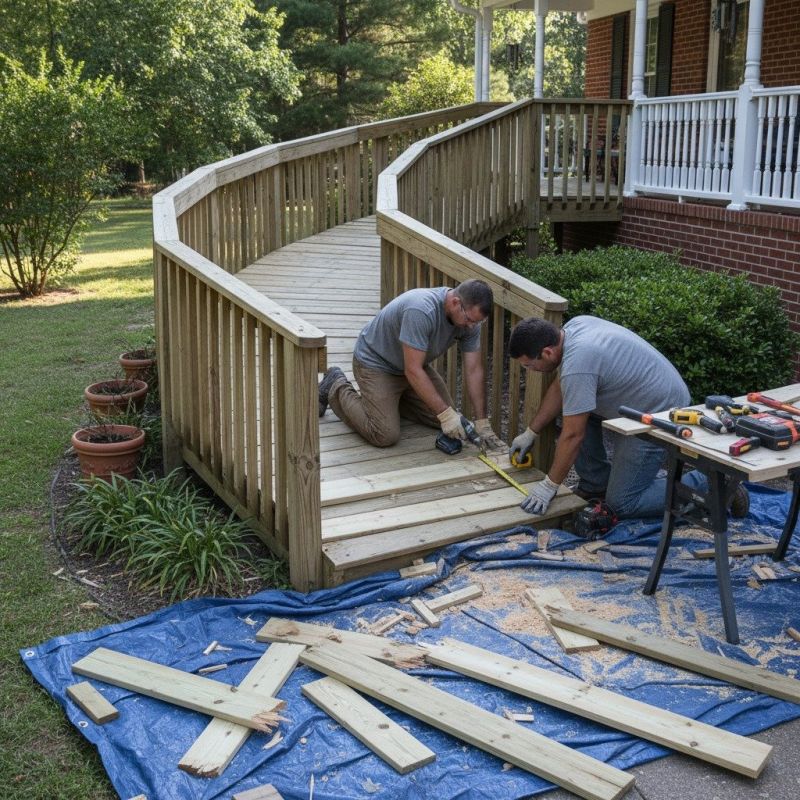 Disability Ramp Installation in Conroe, TX