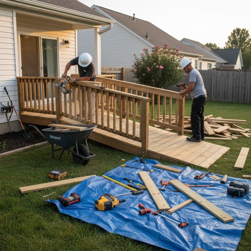 Disability Ramp Installation in Wilmington, NC