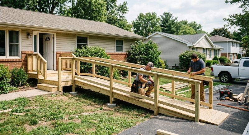 Handicap Ramp Replacement in Kansas City, KS
