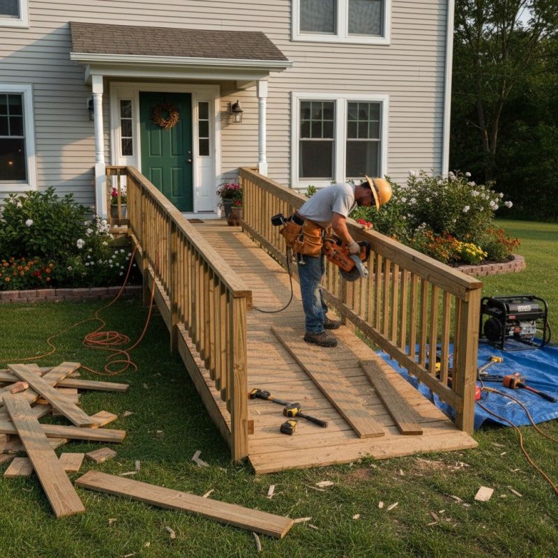 Handicap Ramp Replacement in Wilmington, NC