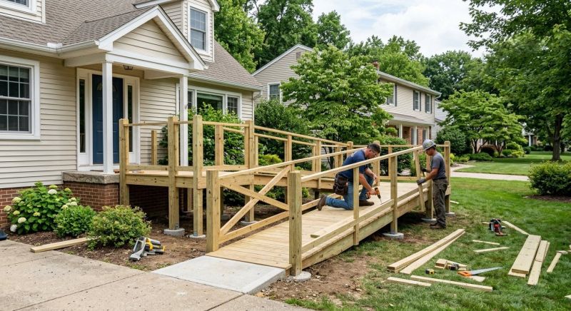 Home Ramp Installation in Wilmington, NC