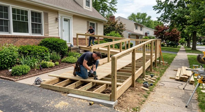 Mobility Ramp Construction in Wilmington, NC