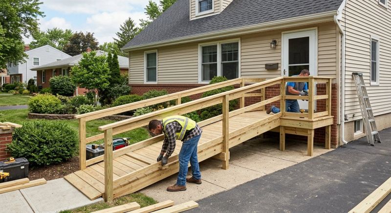 Mobility Ramp Installation in Kansas City, KS