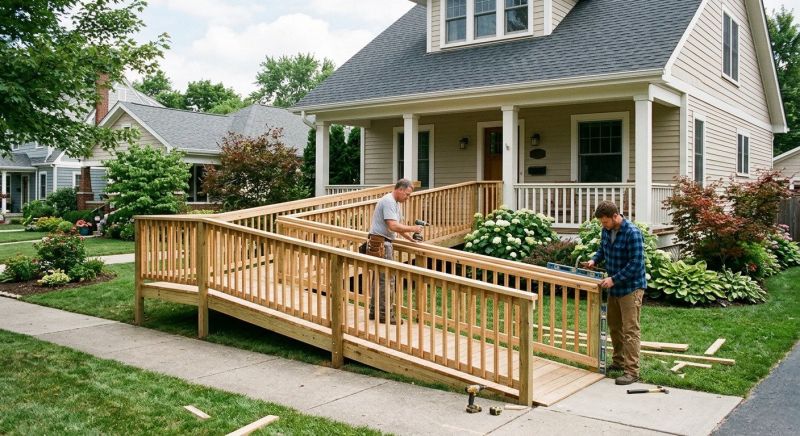 Wheelchair Ramp Installation in Wilmington, NC