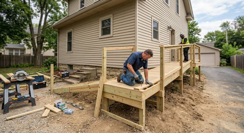 Wheelchair Ramp Replacement in Kansas City, KS