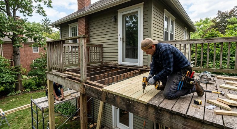 Wood Balcony Repair in Seattle, WA